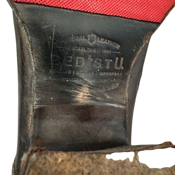 BED STU Judgement Leather Lace-Up Boots Oath Packer Black Brown Cobbler Size 8 - Picture 8 of 12